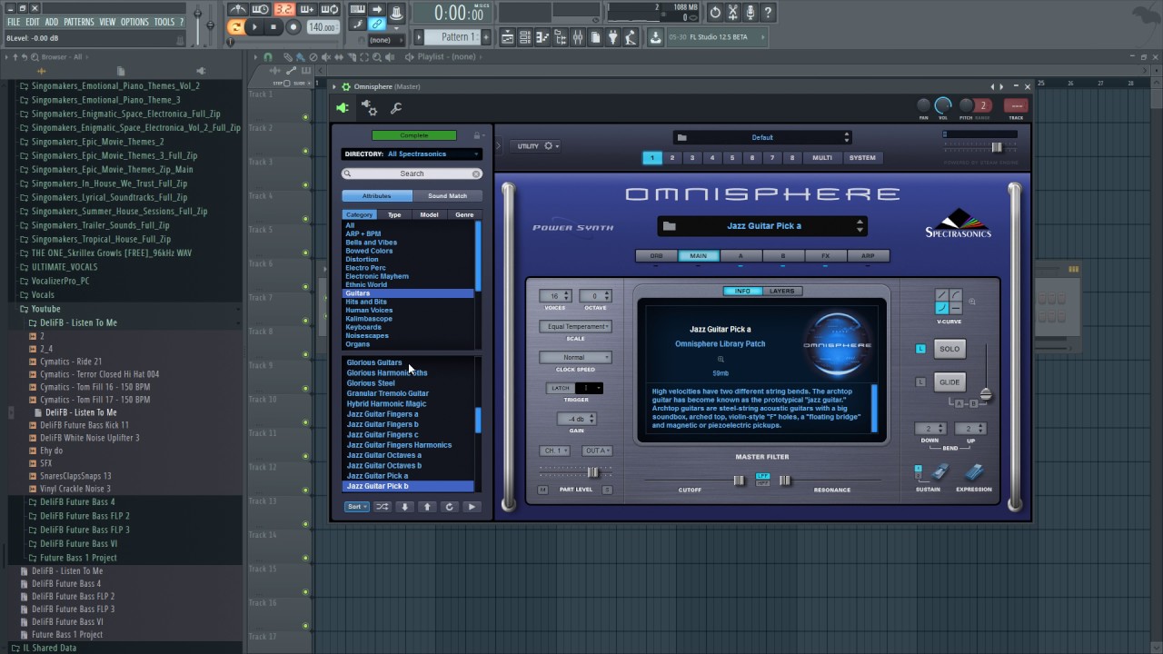 this was created with a newer version omnisphere